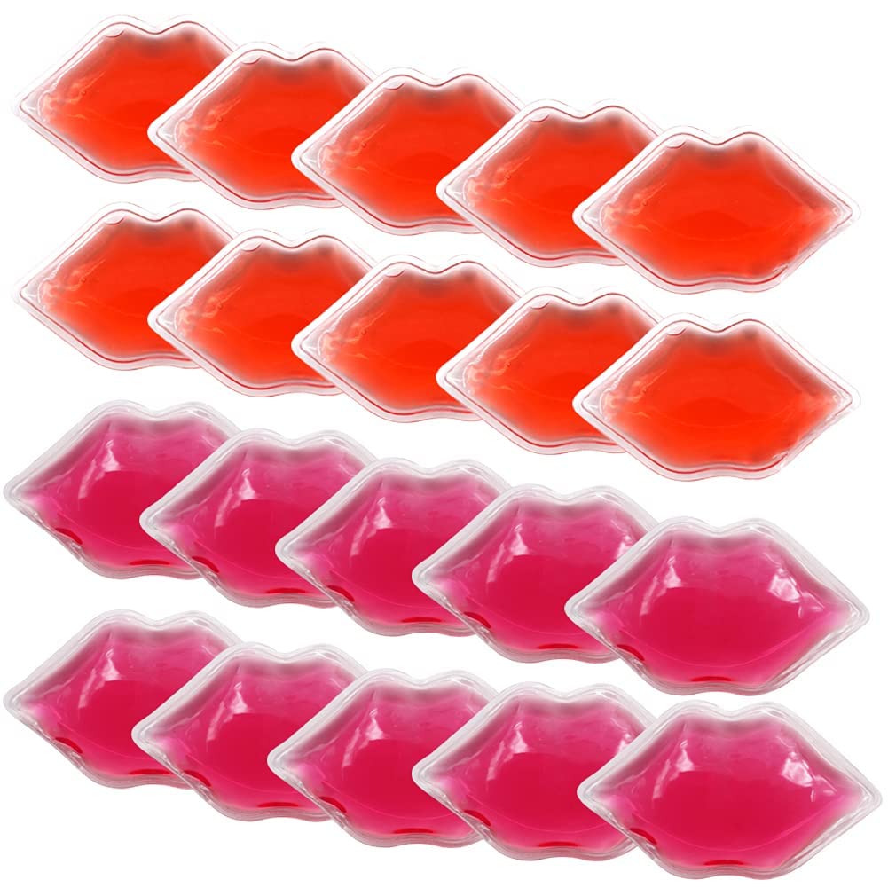 20 Pack Small Ice Packs for Lips - Cooling Relief for Lip Fillers, Injections, Bruises & Injuries | Perfect for Post-Procedure Care, Swelling Reduction & Pain Relief