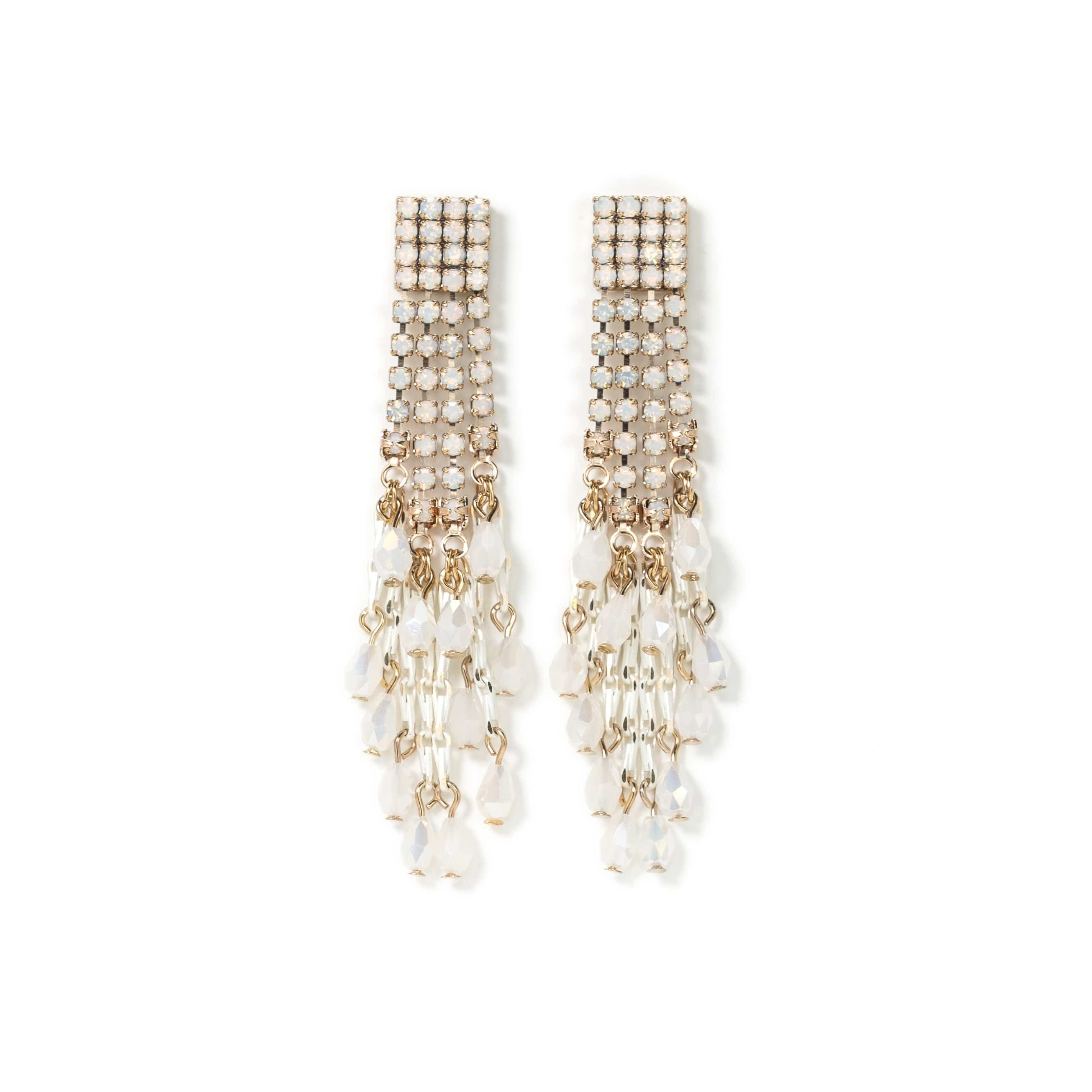 Carraway Drop Earrings for Women - Elegant Dangle Earrings with CZ Stones, Perfect for Parties, Weddings & Everyday Wear