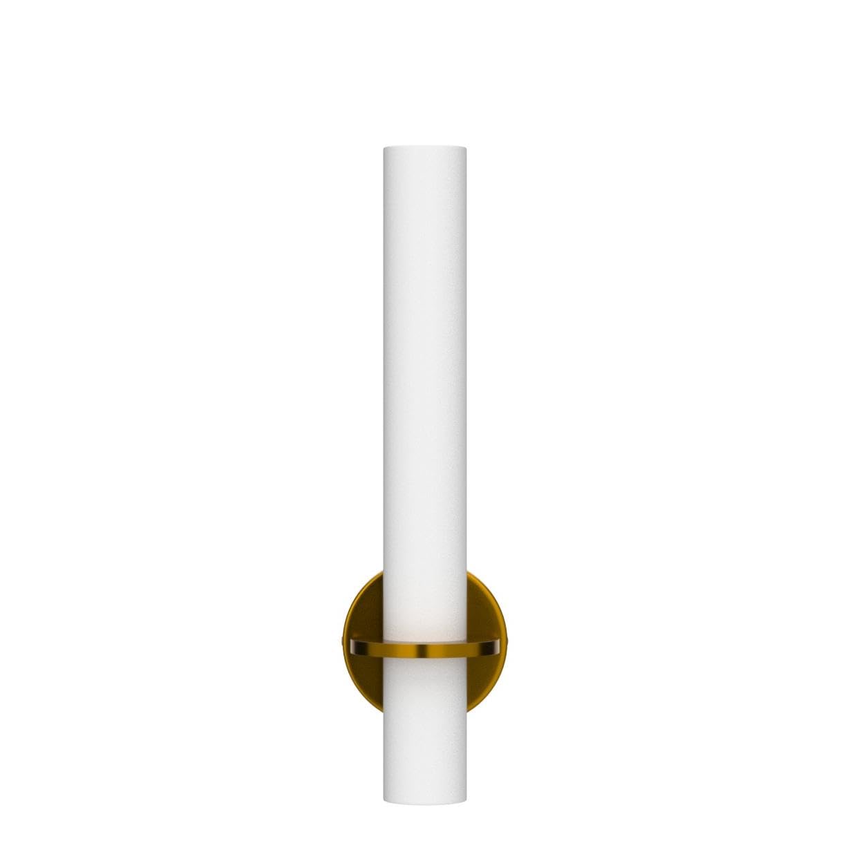 18 Inch Gold Wall Sconces Set of 2 - Dimmable Modern LED Wall Lights (18W, 3000K) with Acrylic Lampshade, Hardwired Fixture for Living Room, Bedroom, Bathroom & Hallway - Elegant Ambient Lighting for Home Decor