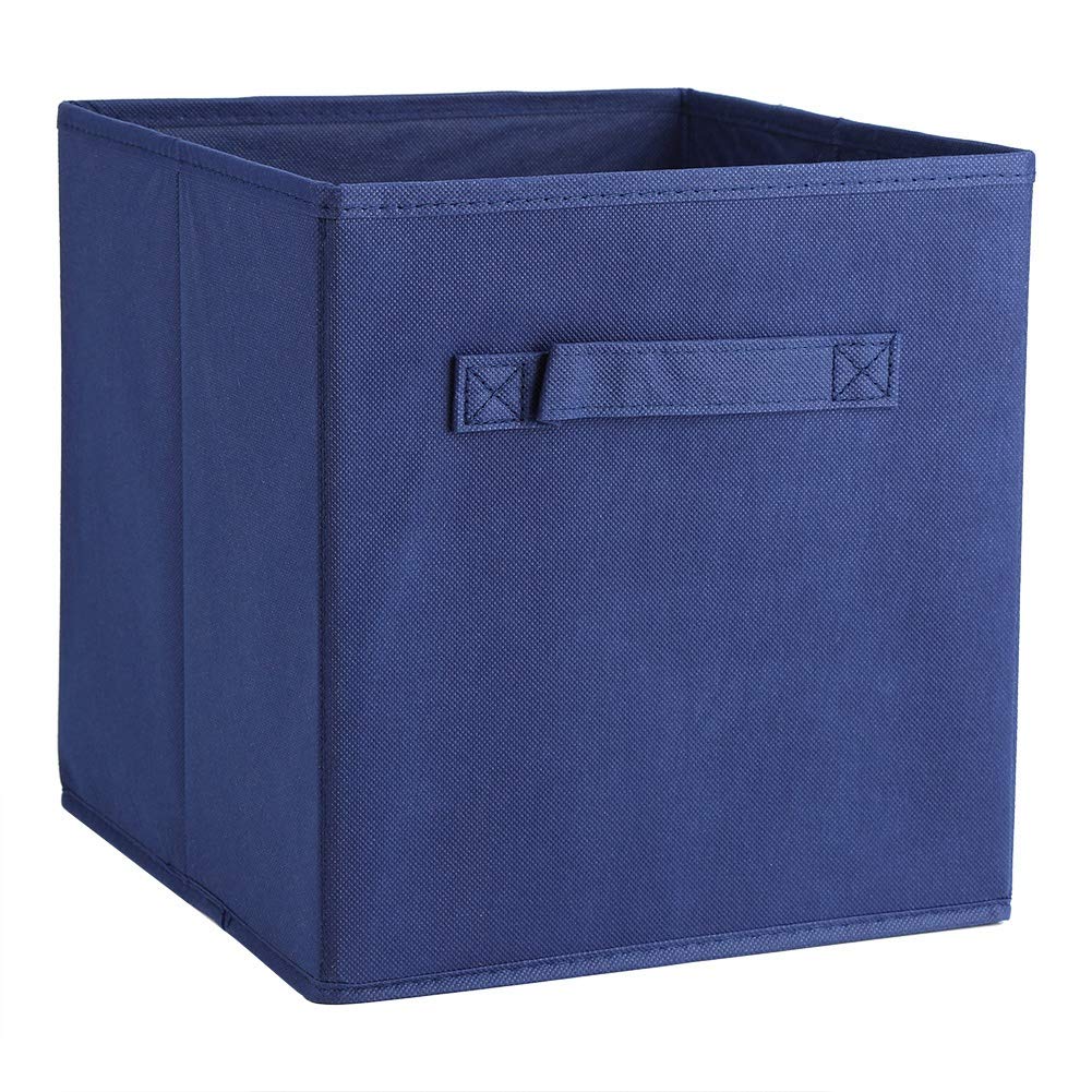 SOONHUA 6-Pack Foldable Fabric Storage Bins - Collapsible Cloth Cube Organizers for Home, Closet, Nursery & Office - Space-Saving Storage Boxes for Shelves, Drawers & Under Bed Organization