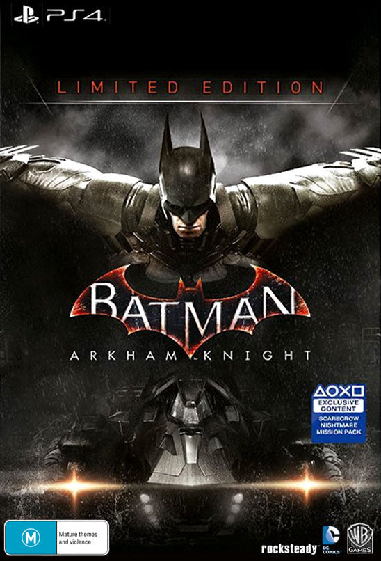 Batman: Arkham Knight PS4 Game - Action Adventure Video Game for PlayStation 4 | Perfect for Superhero Fans & Open-World Gaming Enthusiasts