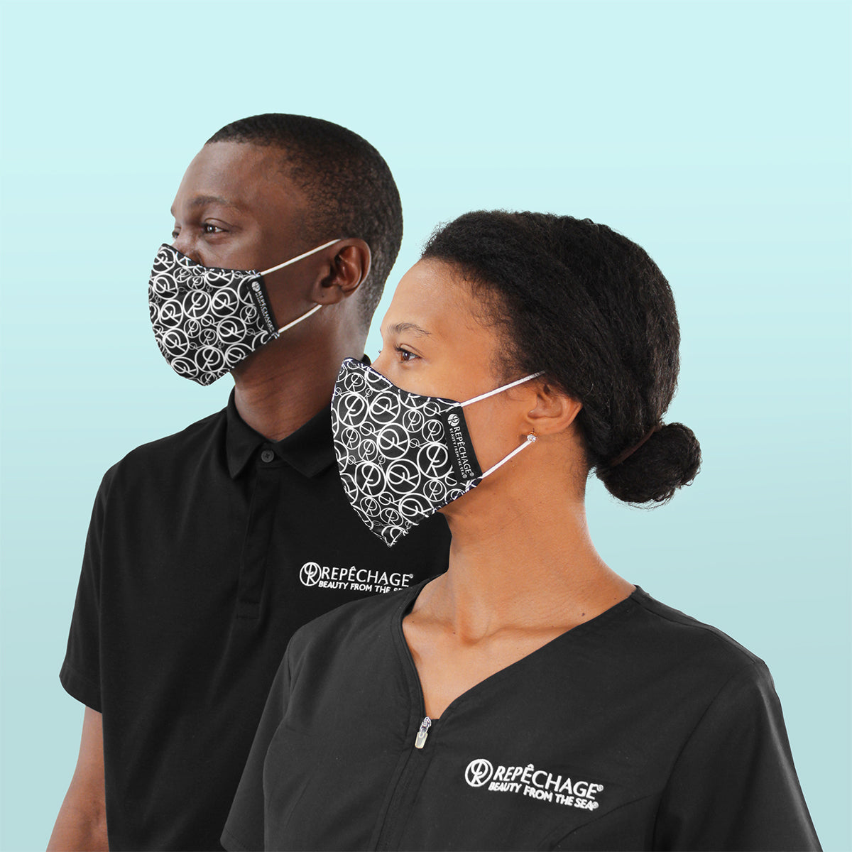 Repêchage® Reusable Cloth Face Mask - Breathable & Washable for Daily Protection | Perfect for Gym, Travel & Outdoor Activities