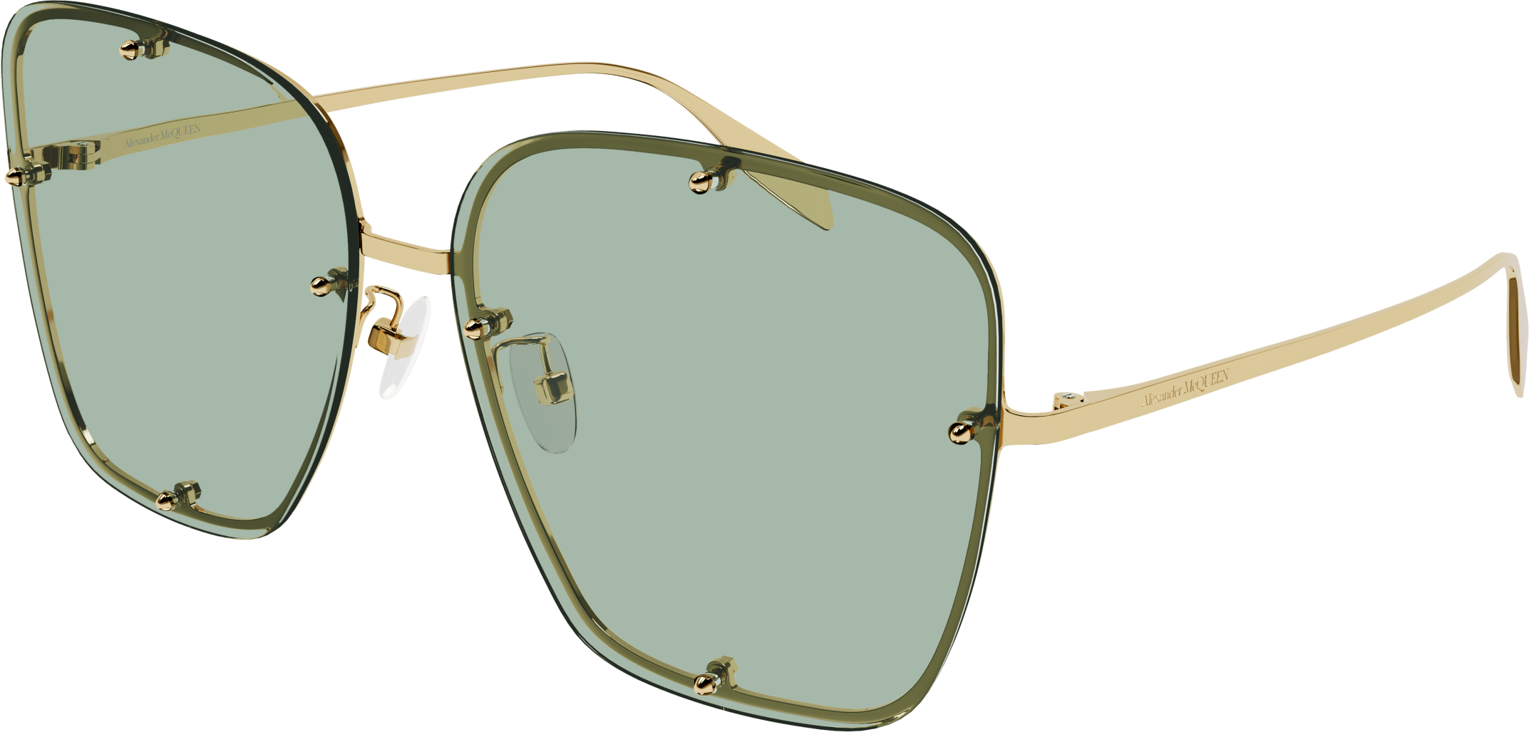 Alexander McQueen AM0364S Sunglasses - Luxury Designer Shades for Men & Women - Perfect for Outdoor Activities, Travel & Fashion Statements