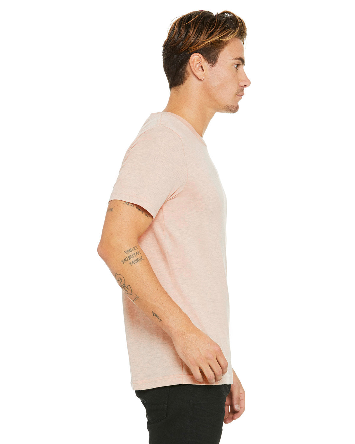 Bella + Canvas 3001CVC Unisex Heather CVC Crew Neck T-Shirt - Soft Cotton Blend Tee for Men & Women - Perfect for Casual Wear, Screen Printing & Everyday Outfits