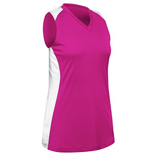 Fuchsia, White