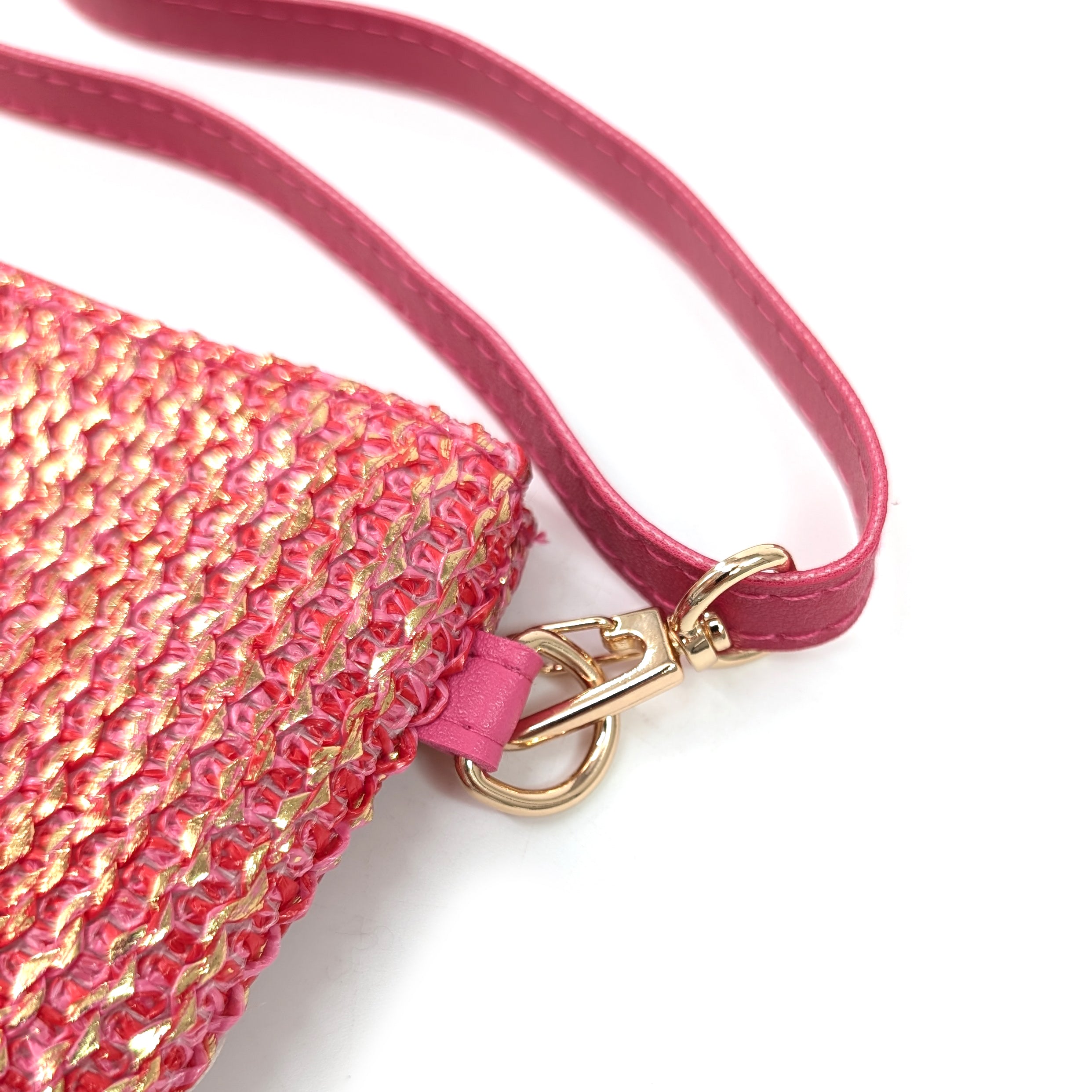 Elegant Pink Glitzy Clutch Bag with Tassel - Perfect for Evening Parties, Weddings & Special Occasions