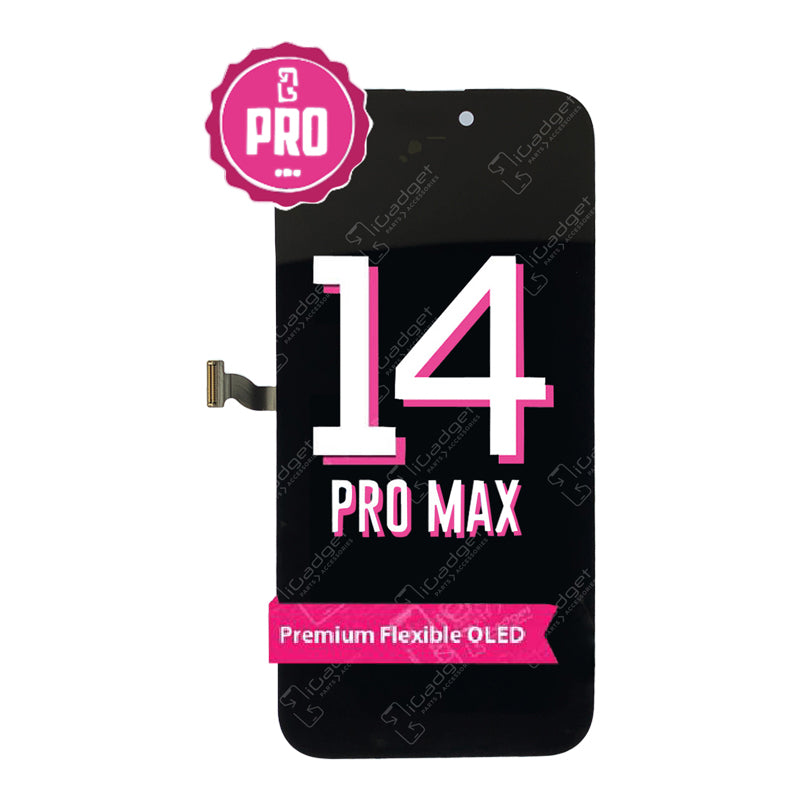 Original iPhone 14 Pro Max IC3 In-Cell LCD Screen Replacement - High Quality Display Repair Part for DIY Fix & Professional Installation - Perfect for Cracked, Damaged or Non-Responsive Touch Screens