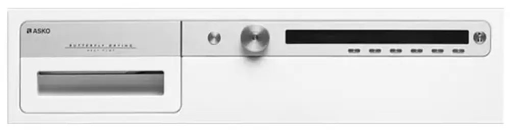 ASKO T408HD 8kg Energy Efficient Heat Pump Dryer - Perfect for Small Families & Apartments | Fast Drying with Low Energy Consumption