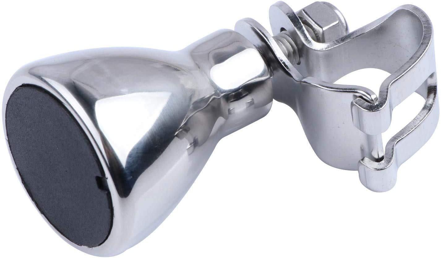 316 Stainless Steel Marine Boat Steering Wheel Knob - Heavy Duty Swivel Spinner for Smooth Maneuvering | Perfect for Fishing Boats, Yachts & Water Sports (Model 7300S1)