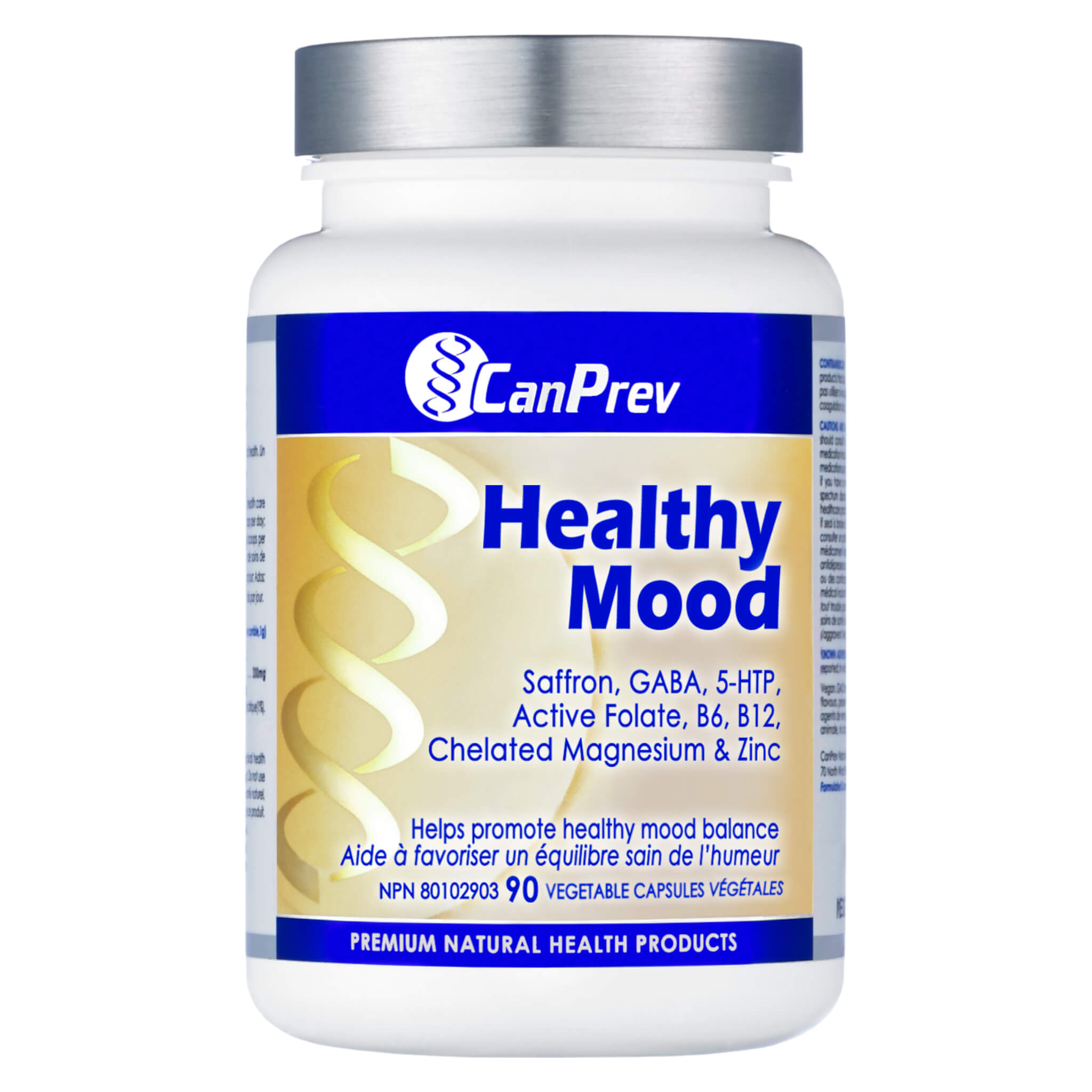 Healthy Mood - Natural Stress Relief & Anxiety Support Supplement for Relaxation & Better Sleep - Perfect for Work, Study & Daily Stress Management