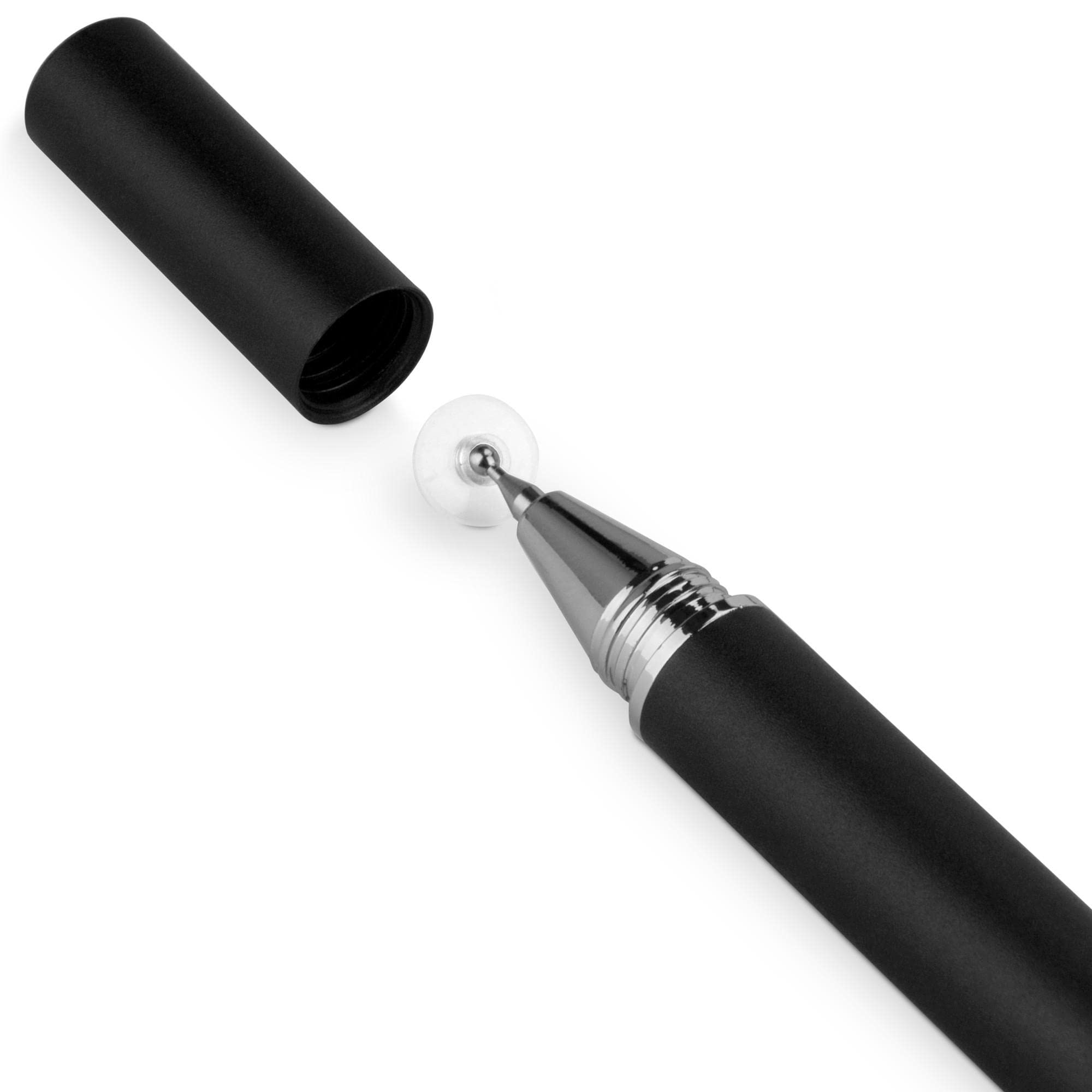 BoxWave FineTouch Capacitive Stylus Pen for Nintendo Switch - Ultra Precise Stylus with Jet Black Design - Perfect for Gaming, Drawing & Touchscreen Navigation