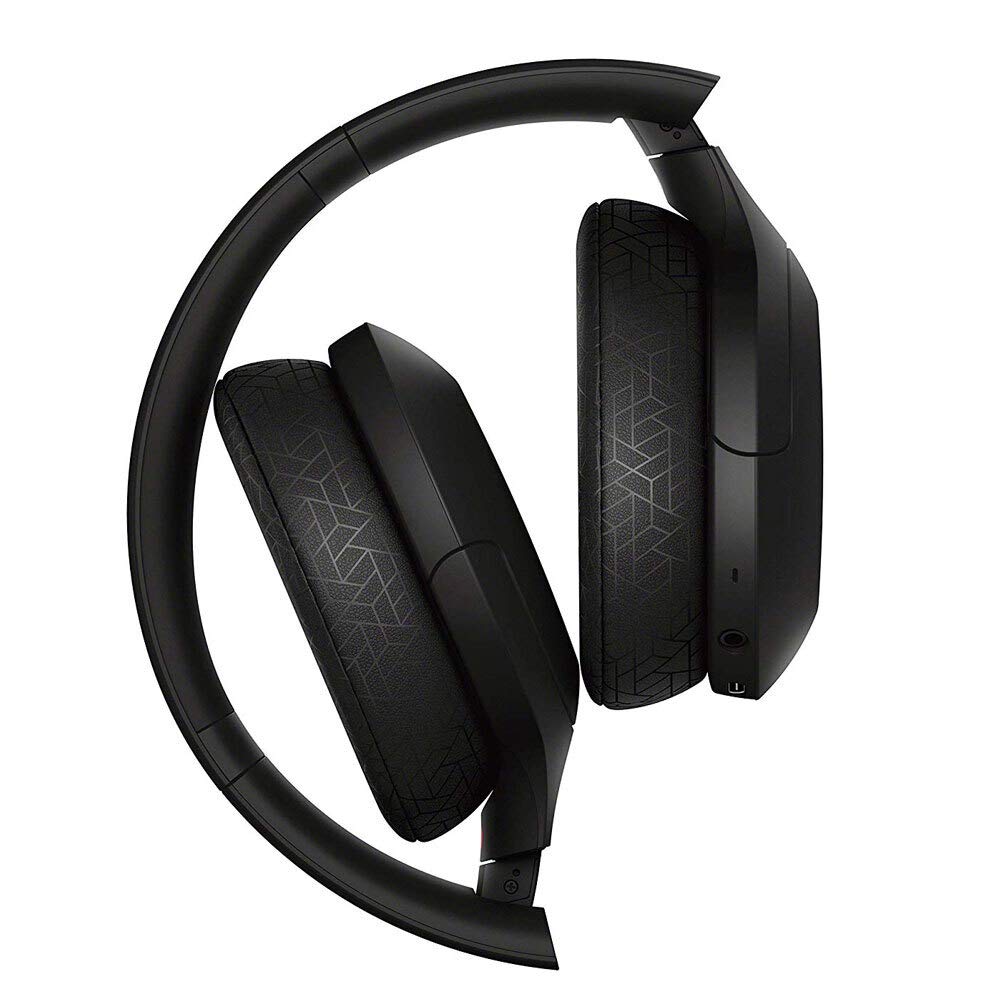 Sony WH-H910N h.ear on 3 Wireless Bluetooth Noise Cancelling Headphones with Mic - Black | Premium Sound for Travel, Work & Music Lovers