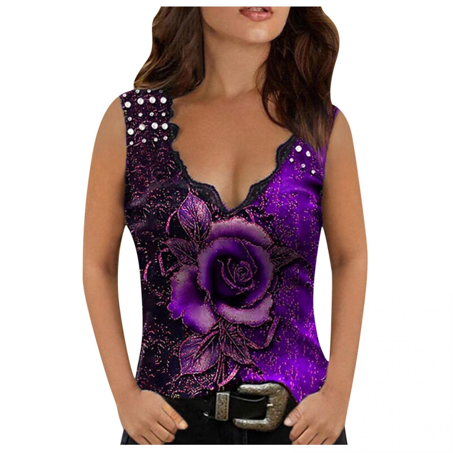 Sexy Women's Workout Tank Tops - 2022 Fashion Sleeveless Graphic Beach Cami Vest Shirts for Casual Wear & Gym | Perfect for Yoga, Running, and Summer Outfits
