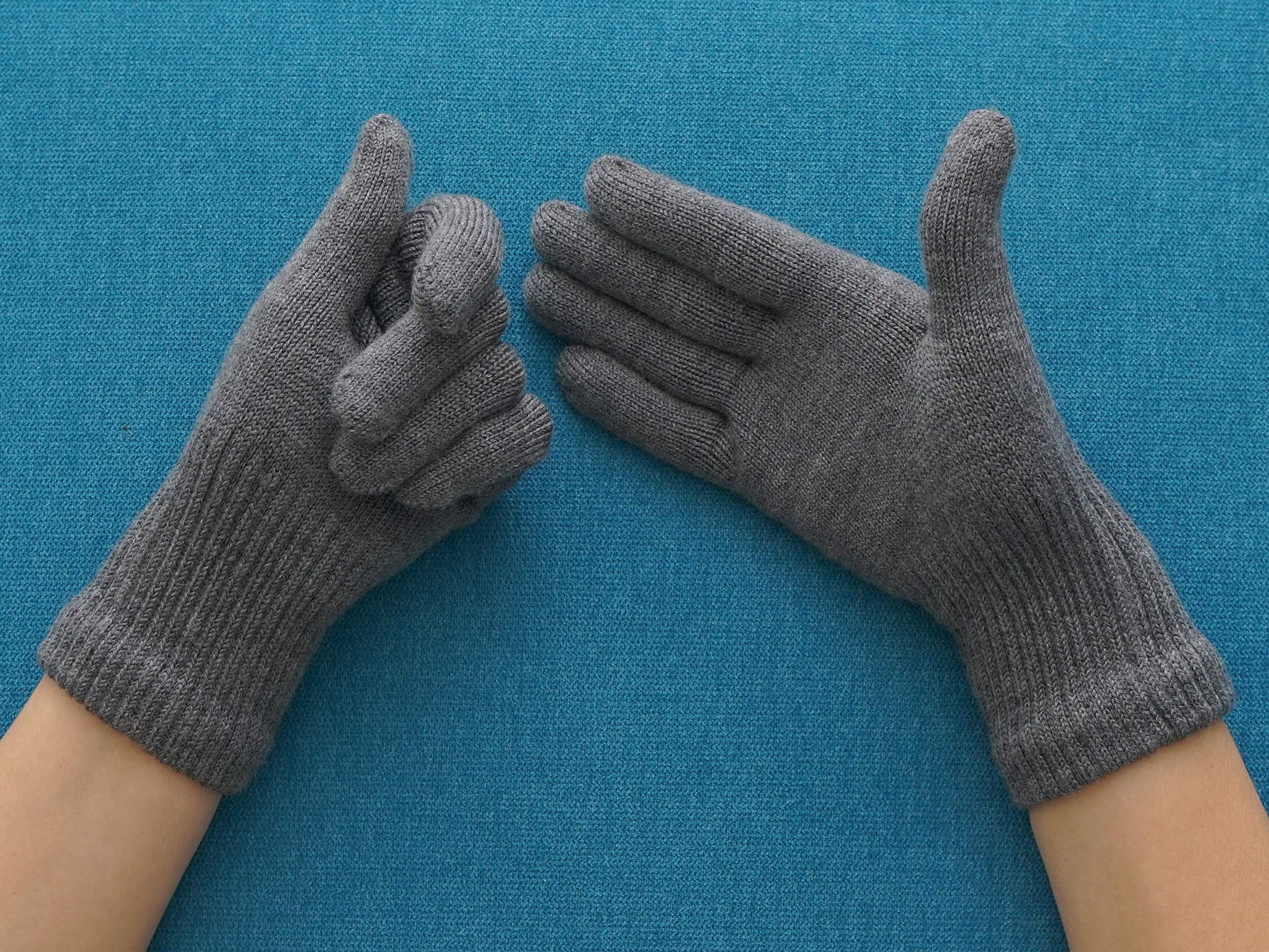 Premium Merino Wool Fingerless Gloves for Men & Women - Soft, Warm & Breathable Arm Warmers for Outdoor Activities, Hiking, Cycling & Winter Sports