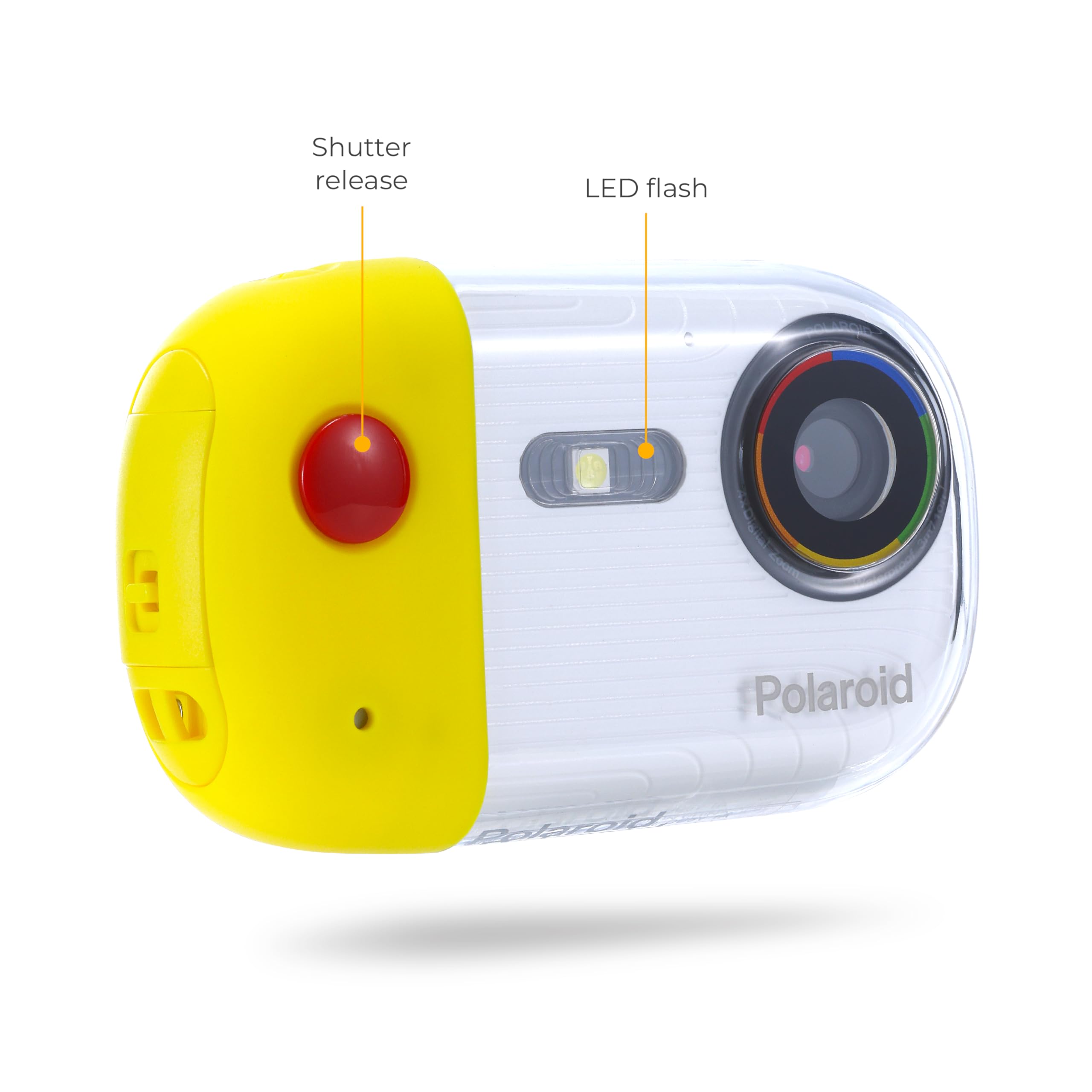 Polaroid Underwater Camera 18MP 4K UHD - Waterproof Digital Camera for Snorkeling, Diving & Swimming with LCD Display & USB Rechargeable - Perfect for Capturing Underwater Videos, Photos & Marine Adventures