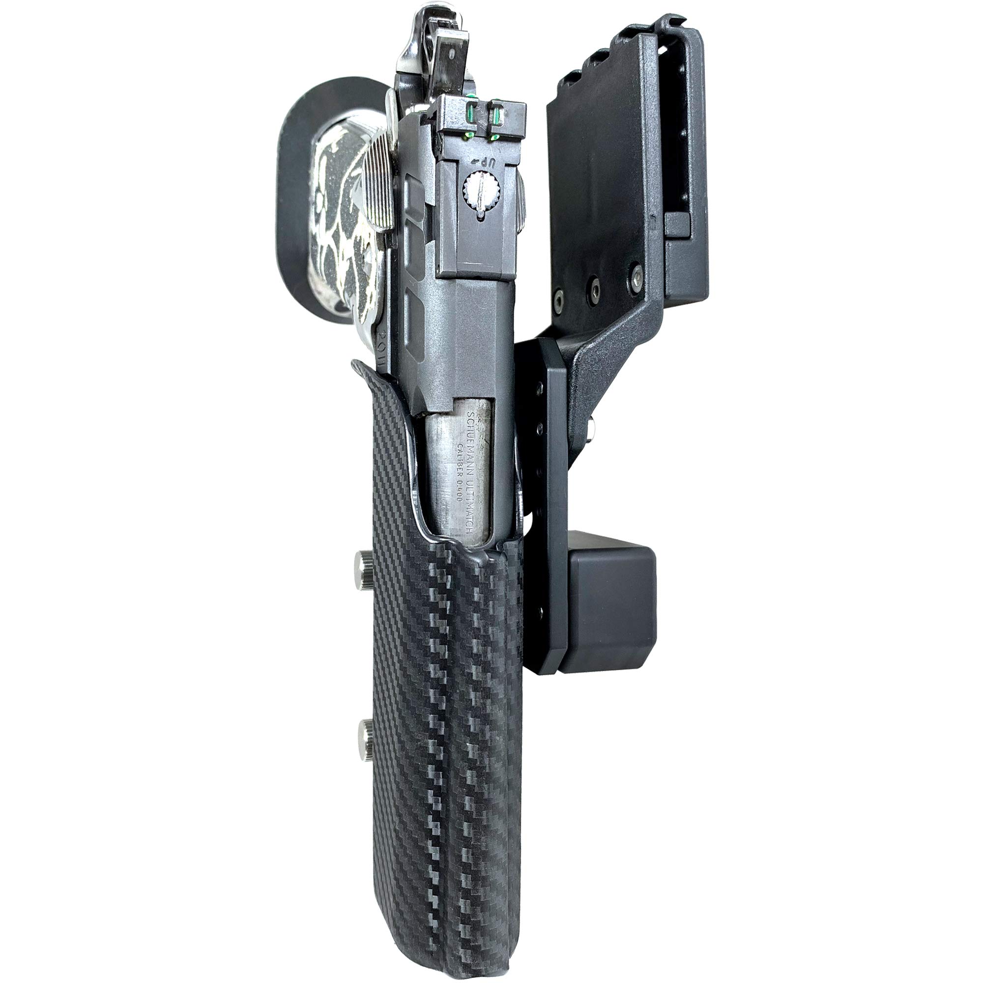 Black Scorpion Pro Competition Holster for 2011 5'' Pistols with Full Dust Cover - Tactical Shooting & Outdoor Range Use