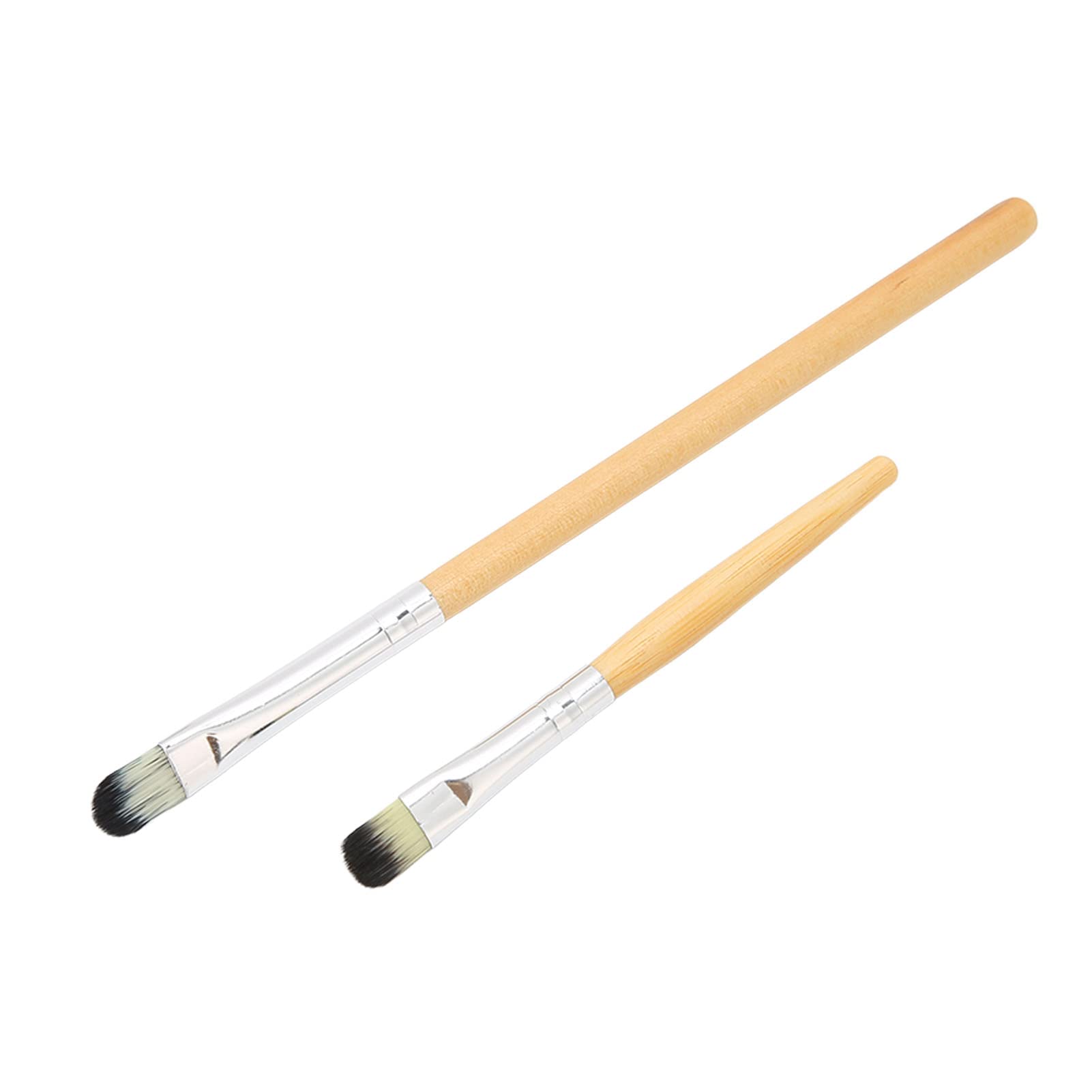 2Pcs Flux Brush Set - Small & Large Sizes, Portable Soft Bristles with Comfortable Handle for Watch Repair, Circuit Board Cleaning & Auto Body Work | Perfect for DIY Electronics, Jewelry Maintenance & Automotive Detailing