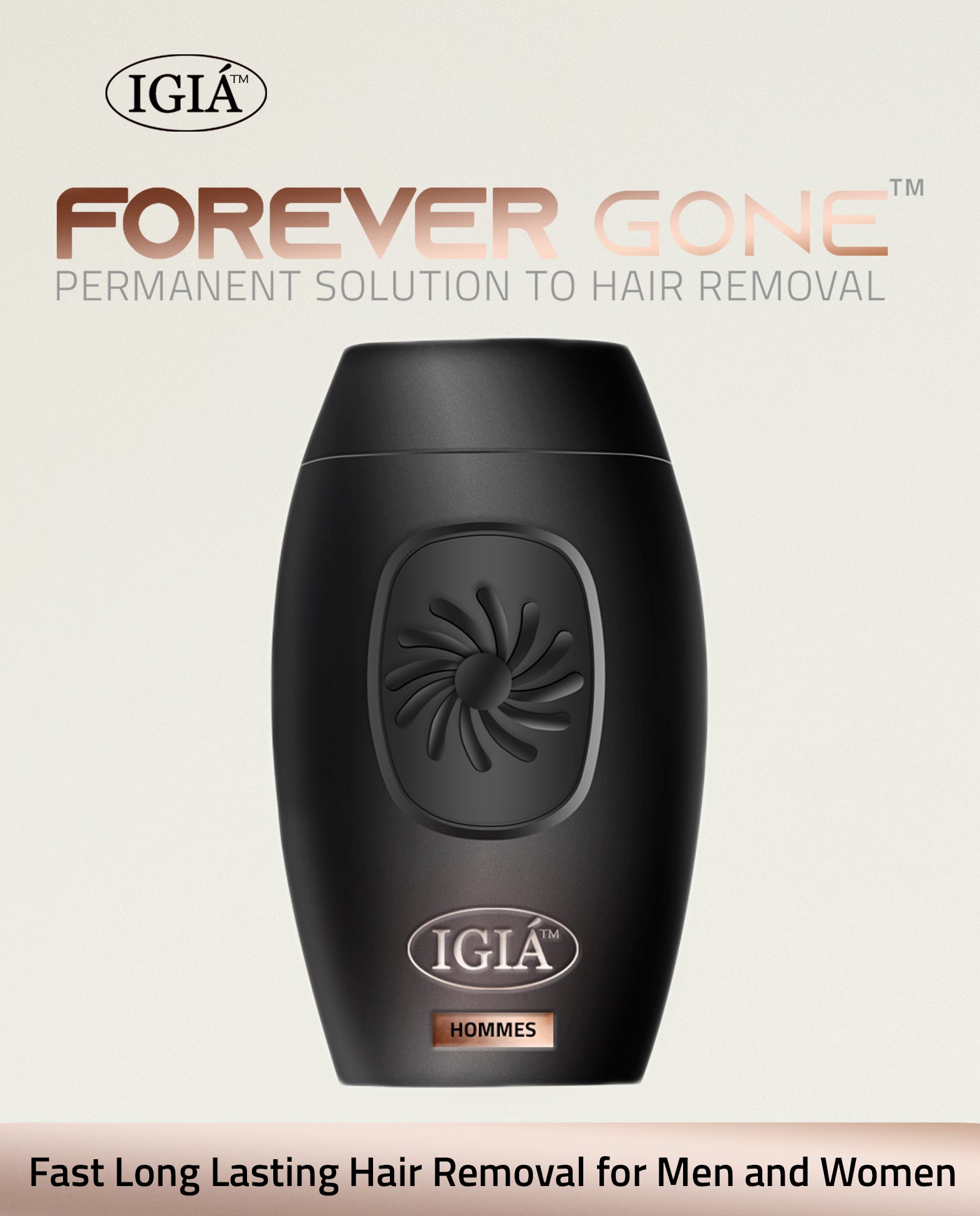 Professional IPL Hair Removal Device for Women & Men - Permanent Hair Reduction at Home - Painless & Effective for Legs, Face, Bikini Line, Underarms - Salon-Quality Results