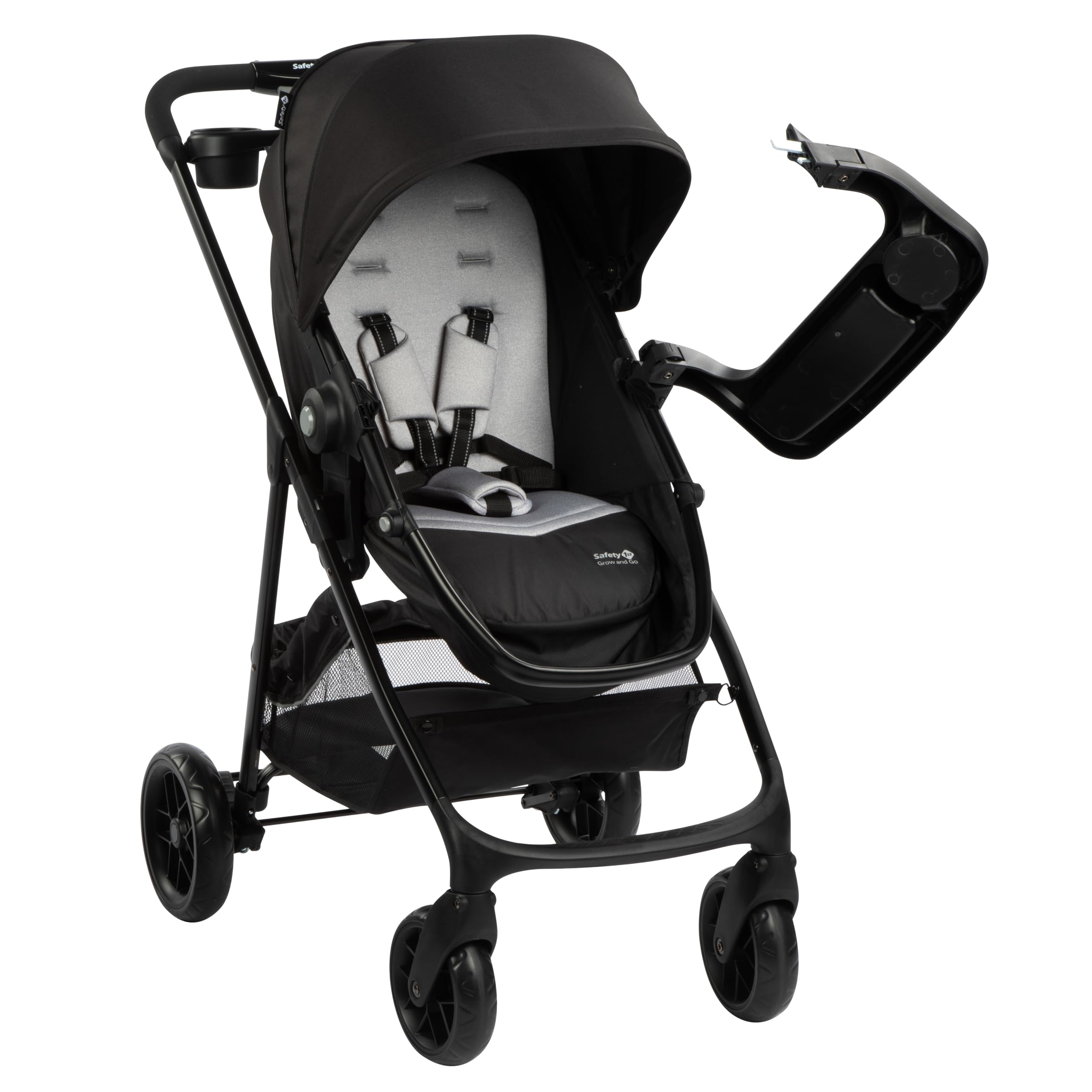 Safety 1st Grow and Go Flex 8-in-1 Convertible Car Seat & Stroller Combo for Infants 4-30 lbs | Travel System with Adjustable Features | Perfect for Newborns, Air Travel, and Everyday Use