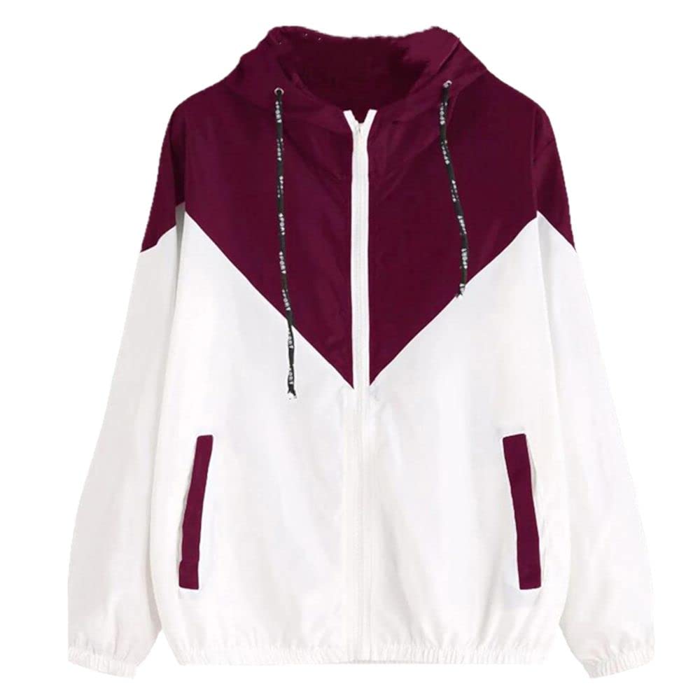 Women's Lightweight Hooded Jacket for Spring & Summer - Loose Sleeve Casual Coat for Outdoor Activities, Travel & Daily Wear