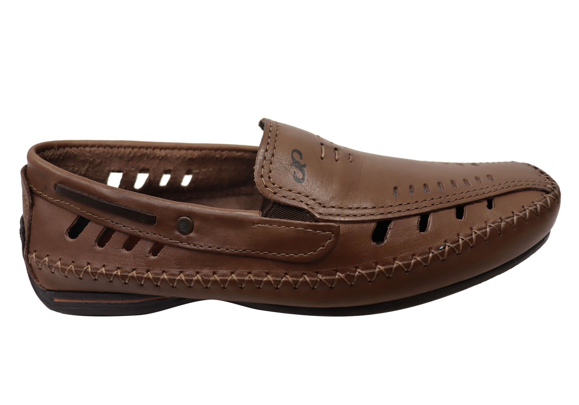 Nigel Men's Comfortable Leather Loafers - Handmade in Brazil - Premium Casual & Dress Shoes for Business, Travel & Everyday Wear