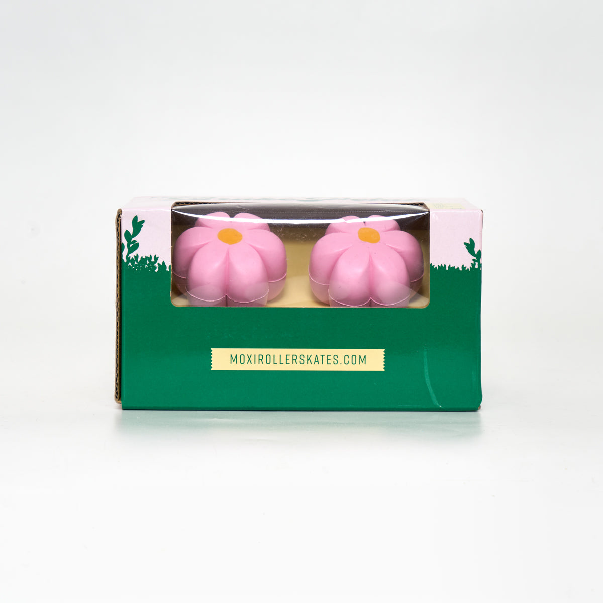 Moxi Brake Petals Pink Roller Skate Stoppers - Durable & Stylish Toe Stops for Roller Skates - Perfect for Outdoor Skating, Rink, Derby & Dance