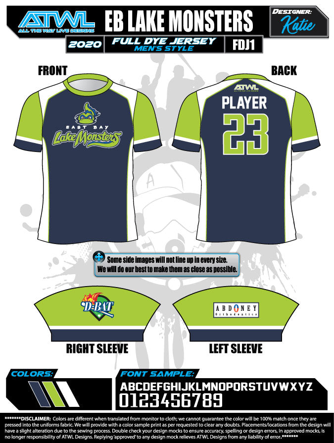East Bay Spring 2020 Baseball Jerseys - Custom Team Uniforms for Youth & Adult Baseball Leagues - Perfect for Games, Practices & Tournaments