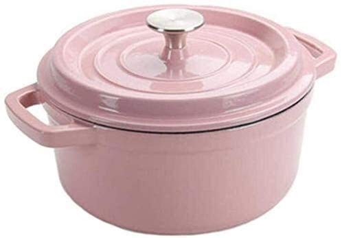 **Enameled Cast Iron Casserole Dish - 2.8L Non-Stick Ceramic Cookware, Oven & Stovetop Safe - Perfect for Stews, Soups & Baking (Color: C)**