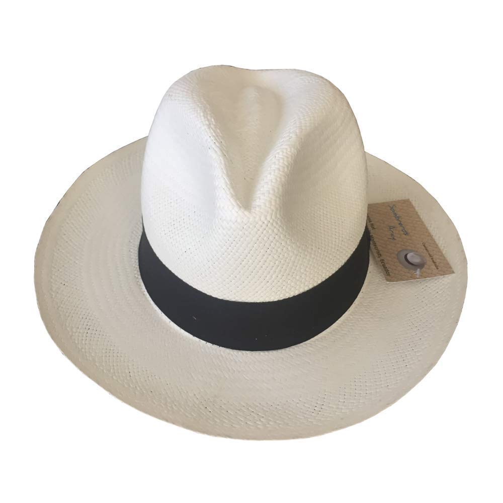Authentic Panama Hat Handwoven in Ecuador - Premium Straw Hat for Men & Women in Multiple Sizes & Colors - Perfect for Beach Vacations, Summer Weddings & Outdoor Adventures