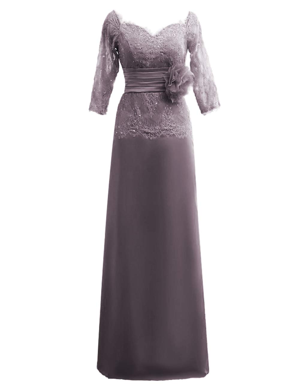 Elegant Long Sleeve Lace Mother of The Bride Dresses - Formal Evening Gowns for Women - Perfect for Weddings, Galas & Special Occasions