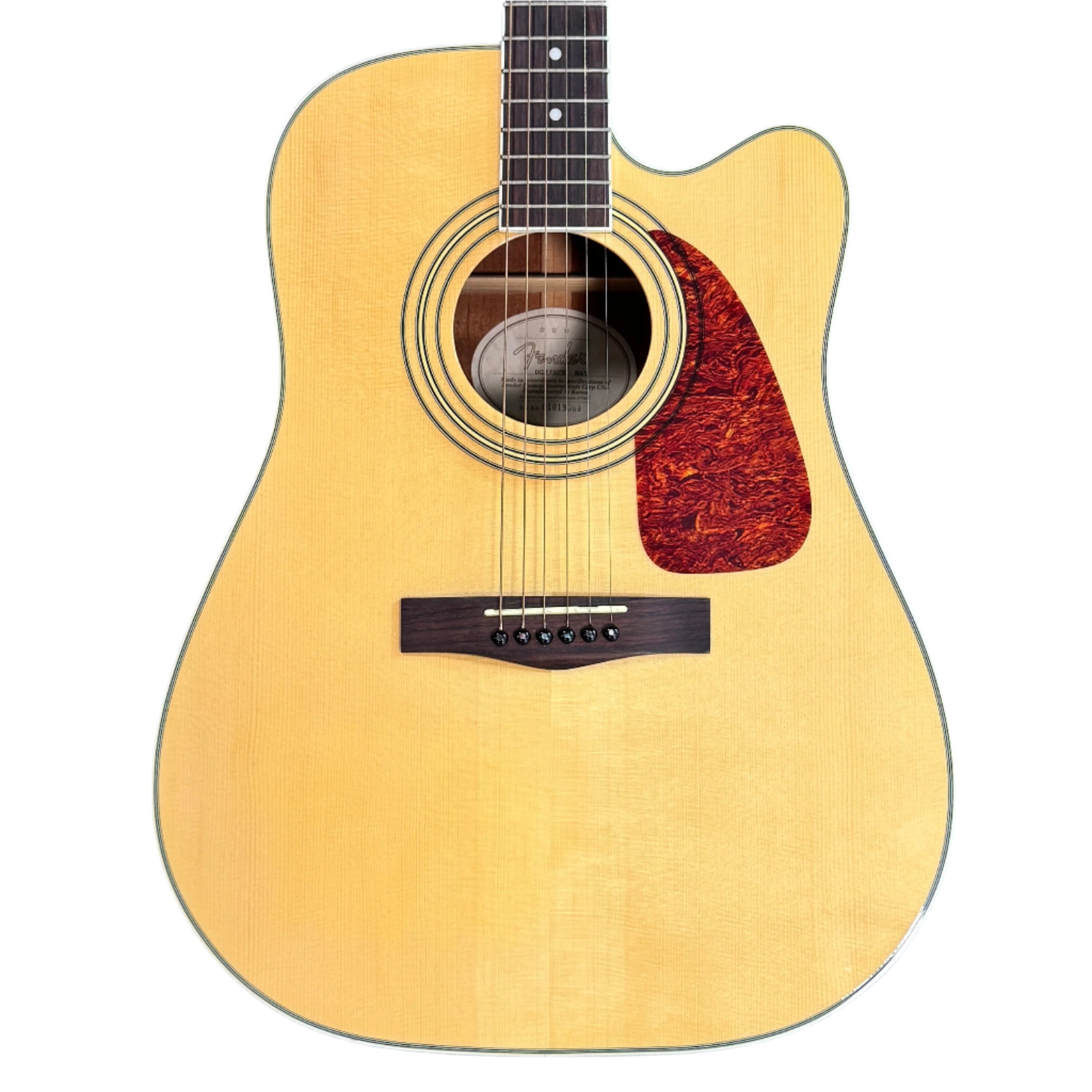 Fender DG 27SCE Acoustic Electric Guitar with Natural Finish & Hard Case - Perfect for Live Performances, Studio Recording & Home Practice
