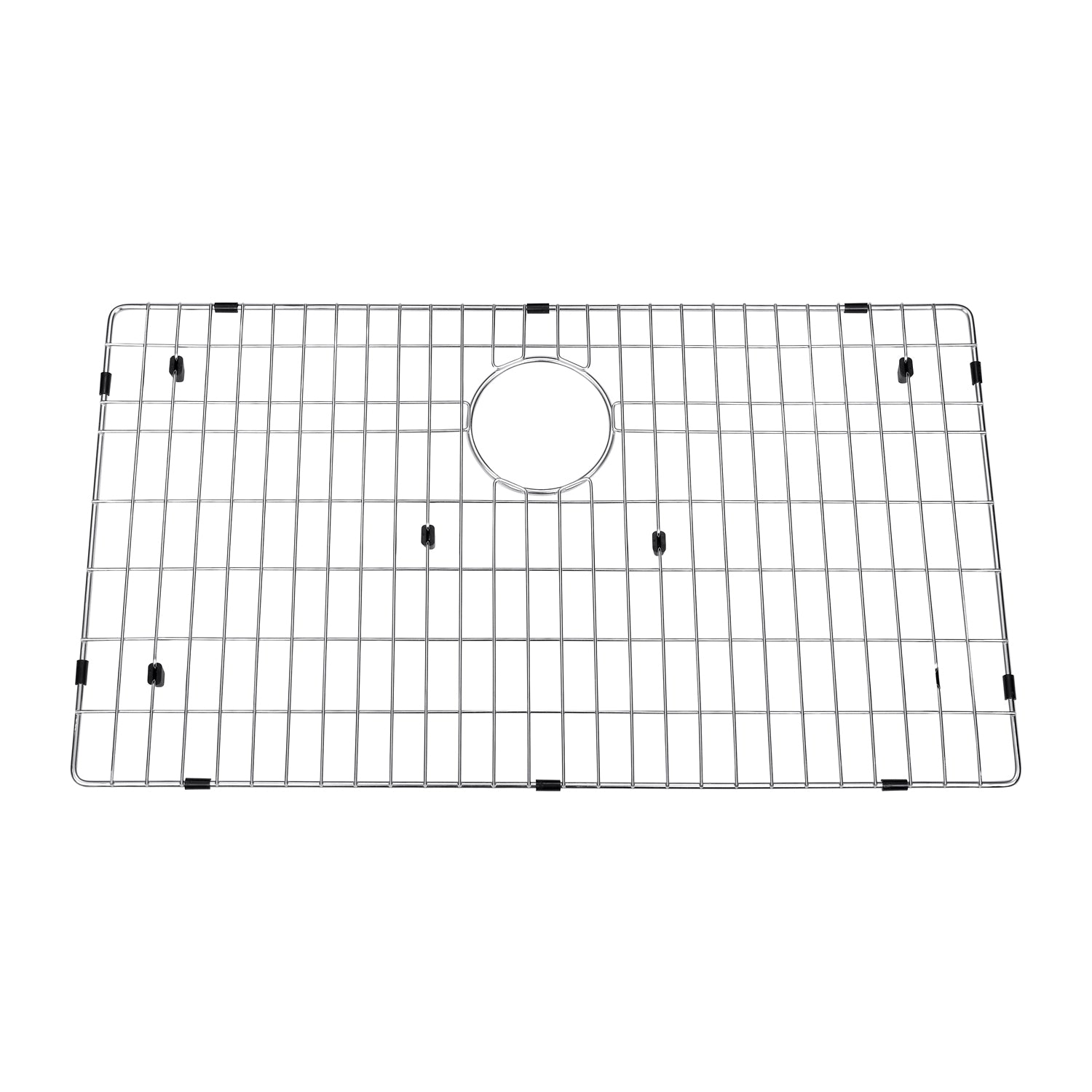 Stainless Steel DAX Kitchen Sink Grid with Chrome Finish - 32.5