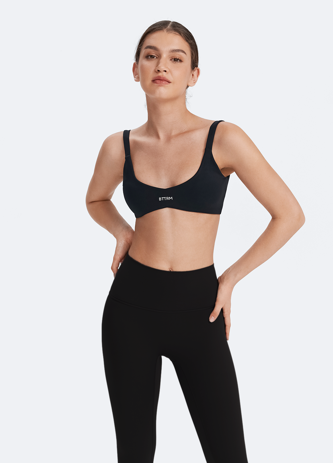 High Support Form Fitting Sports Bra for Women - Seamless Workout Top for Running, Yoga & Gym - Moisture Wicking & Breathable Activewear