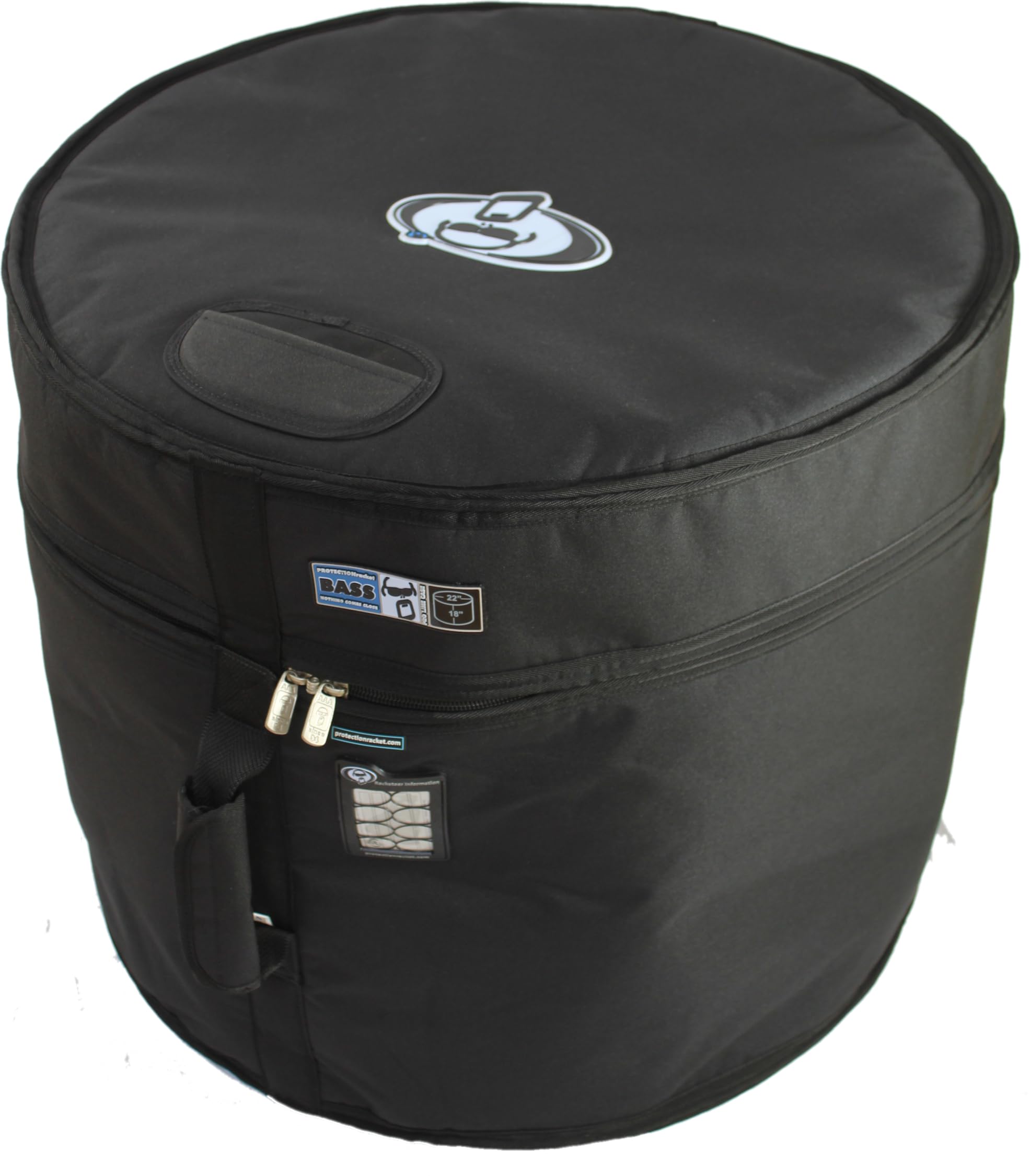 2024 Premium Bass Drum Case - Heavy Duty Protection for Drum Set Storage & Transport | Perfect for Musicians, Bands & Live Performances
