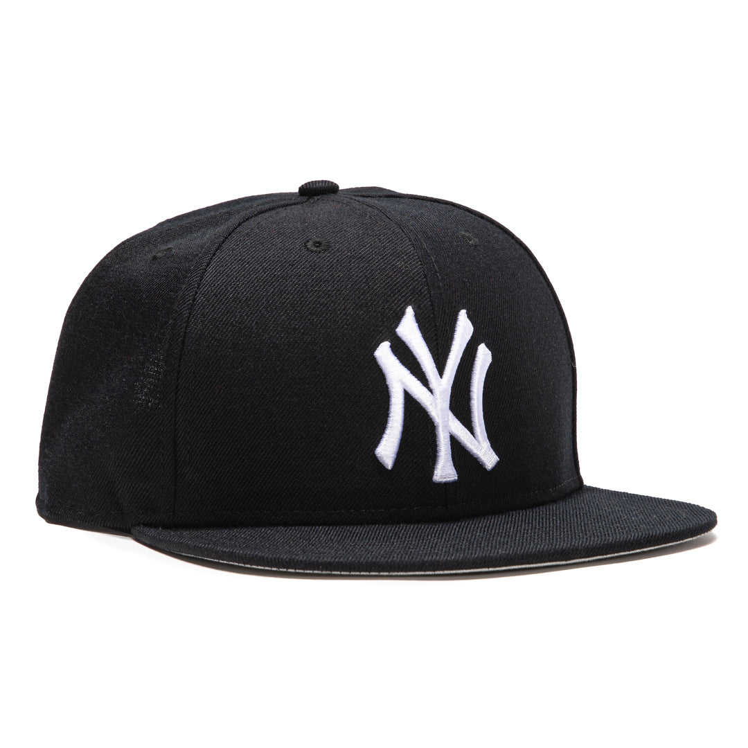 47 Brand No Shot New York Yankees Captain Snapback Hat - Black | Adjustable Baseball Cap for Men & Women | Perfect for Games, Streetwear & Casual Outfits