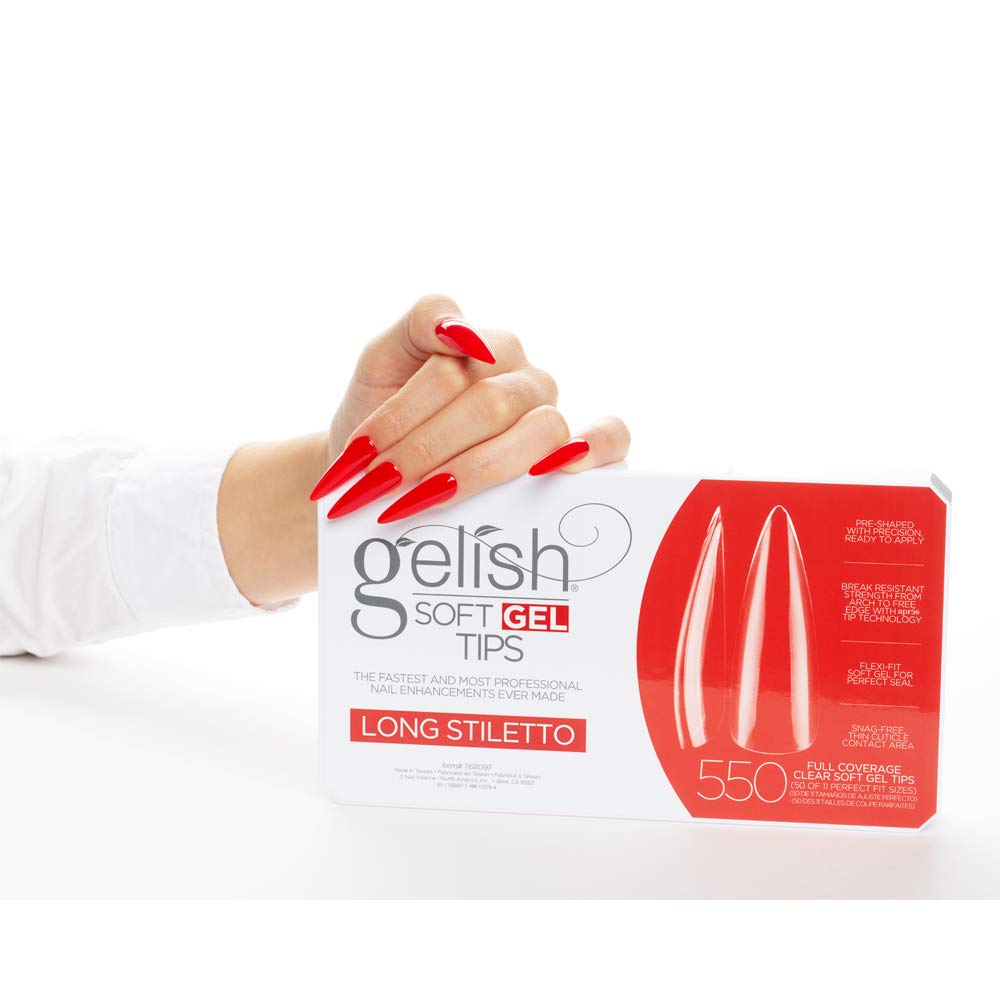 Gelish Soft Gel Nail Polish Bundles - 12 Colors Soak Off LED/UV Gel Manicure Kit for Salon & Home Use - Perfect for Nail Art, DIY Manicures & Professional Nail Extensions