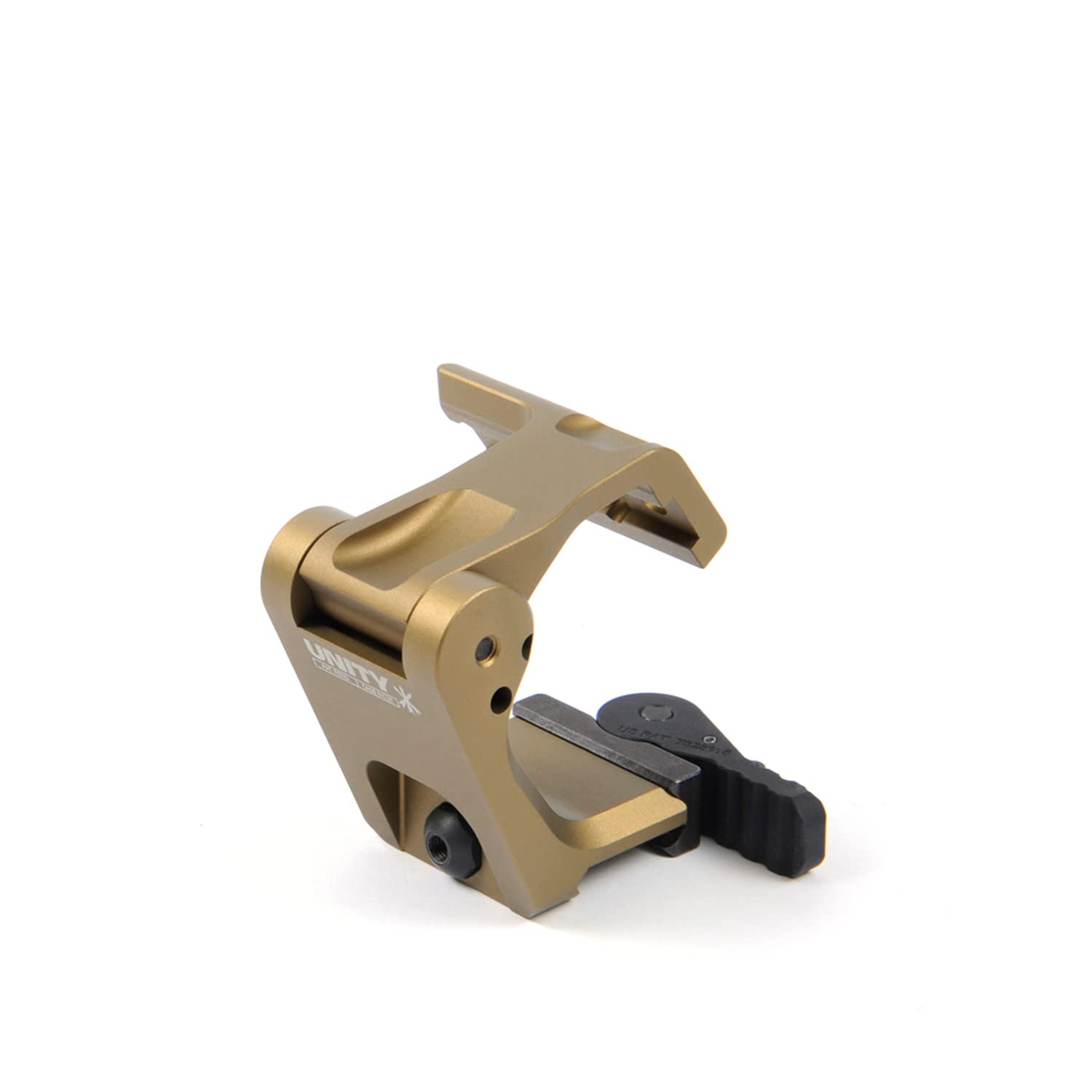 Unity Tactical FST-OMF Fast™ FTC Omni Picatinny Rail Mount - Flat Dark Earth (FDE) - Perfect for Rifle Scopes, Red Dot Sights & Tactical Accessories