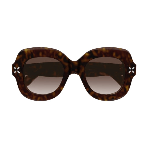 Azzedine Alaia Embellished AA0054S Designer Sunglasses for Women - UV Protection, Fashion Accessory for Summer, Beach & Outdoor Activities