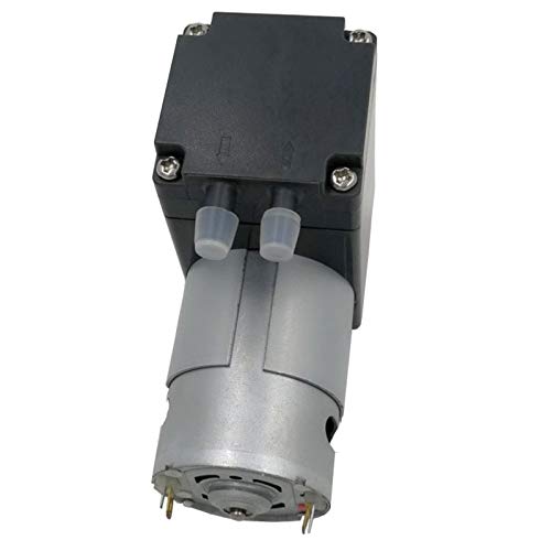 LF&LQEW 80Kpa Mini Vacuum Pump DC 12V - Small Diaphragm Vacuum Suction Pump 12L/Min for DIY, Electronics, Medical Devices & Laboratory Use
