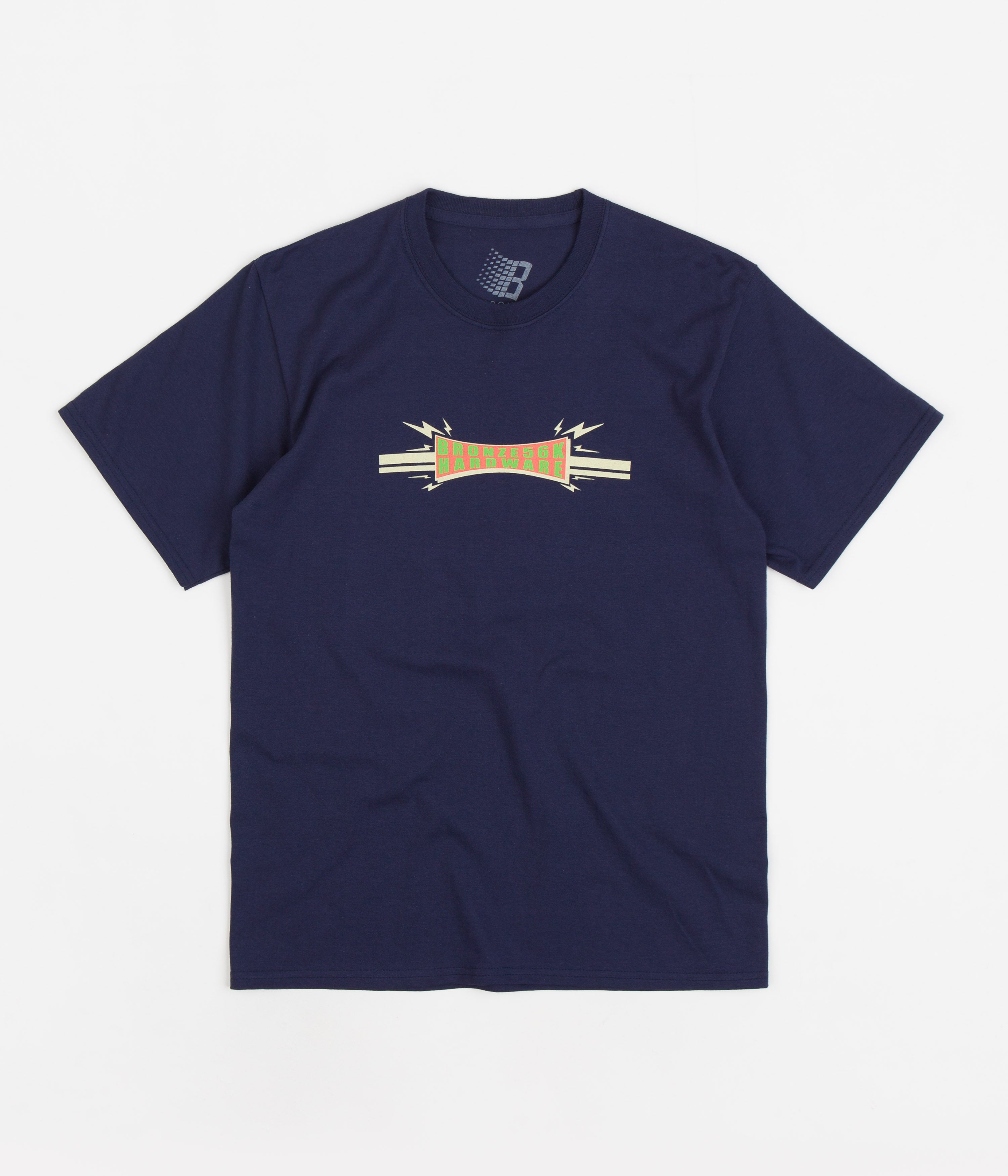 Bronze 56K Vintage Unapproved T-Shirt - Navy Blue Retro Graphic Tee for Men & Women | Perfect for Casual Wear, Concerts, and 90s Nostalgia