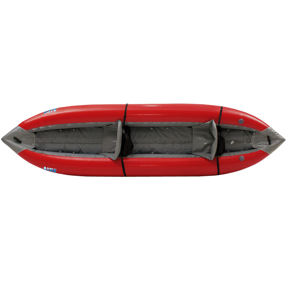 AIRE Outfitter II Inflatable Kayak - Lightweight & Portable 2-Person Kayak for Camping, Fishing & River Adventures