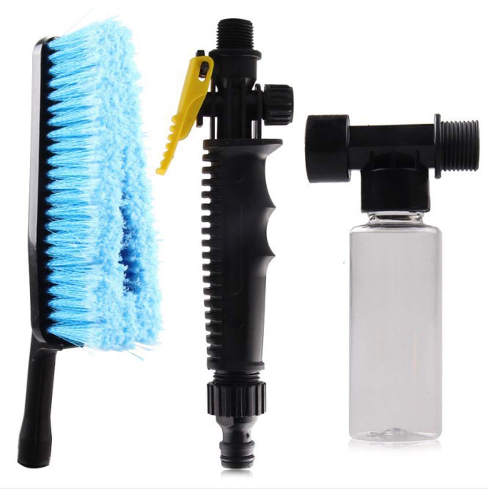 Premium Car Wash Brush with Extendable Handle - Heavy Duty Exterior Cleaning Tool for Cars, Trucks & SUVs - Perfect for Washing, Waxing & Detailing at Home or Car Wash