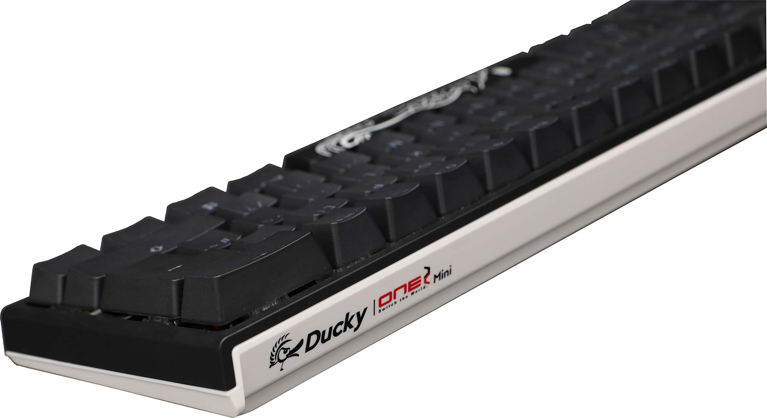 Ducky One 2 Mini 60% RGB Mechanical Gaming Keyboard - Cherry MX Brown Switches, Customizable Backlit for PC & Mac | Perfect for Esports, Typing & Office Work