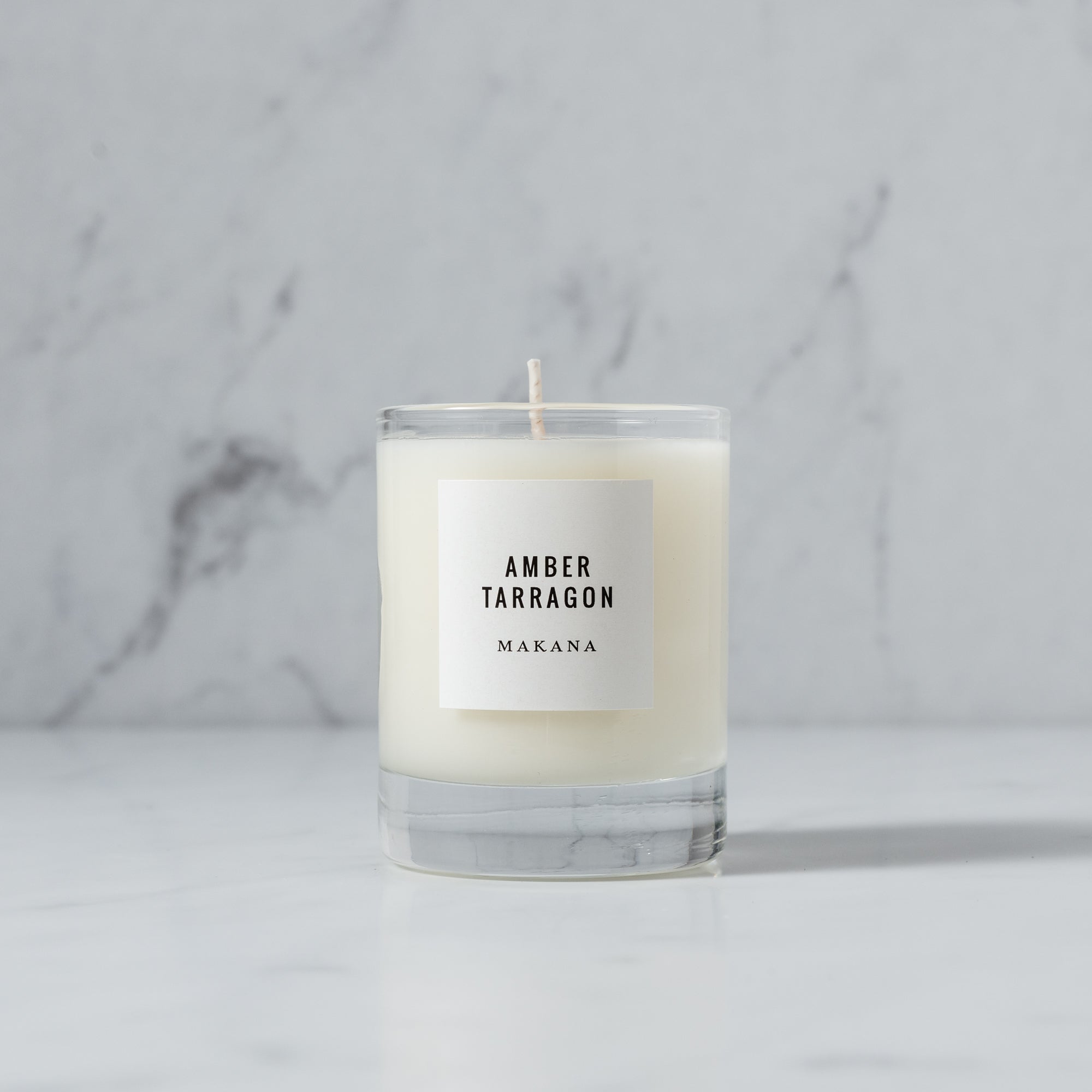 Amber Tarragon Petite Scented Candle - Handmade Soy Wax Candle for Home, Relaxation & Gifts | Perfect for Bedroom, Bathroom & Meditation Spaces