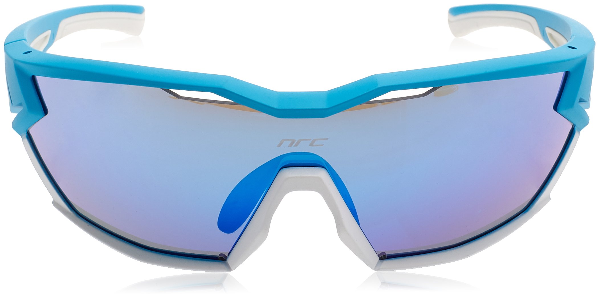 NRC x2 Zoncolan Unisex Blue/White Sunglasses for Men & Women – UV Protection, Lightweight & Stylish – Perfect for Outdoor Sports, Driving & Beach Vacations