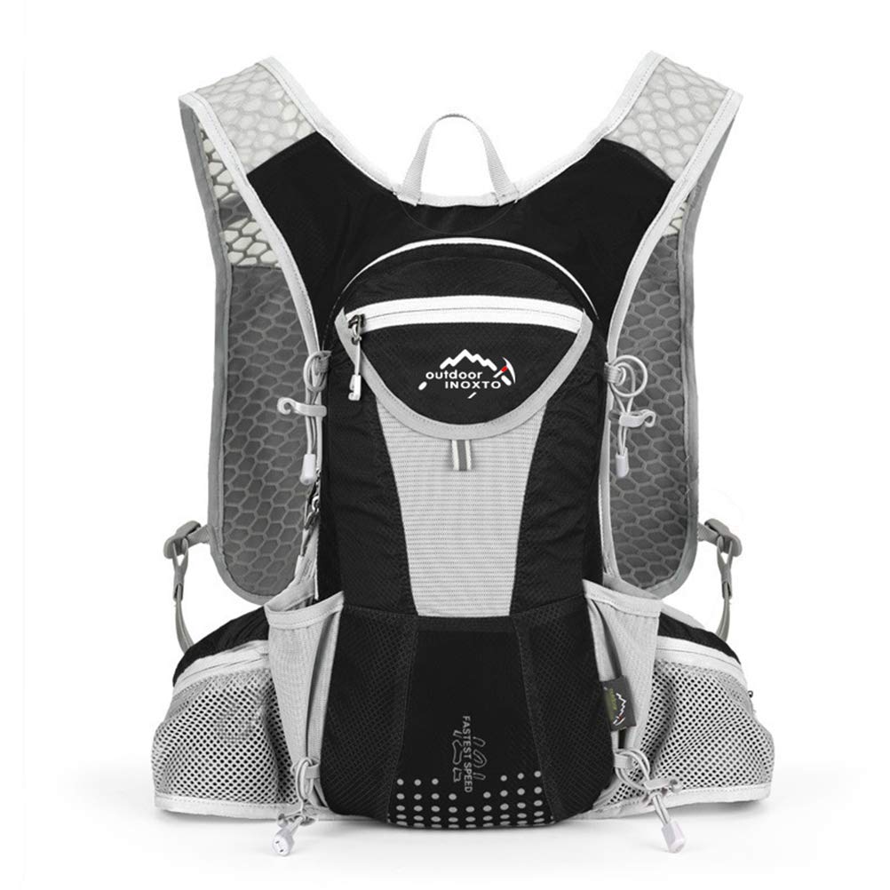 LZJDS 15L Waterproof Bike Backpack for Men & Women - Lightweight Nylon Cycling Backpack for Mountain Biking, Hiking, Camping & Running - Hydration Compatible MTB Backpack for Outdoor Sports & Commuting
