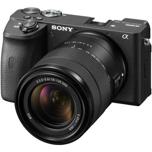Sony a6600 Mirrorless Digital Camera with 4K Video, Fast Autofocus & Long Battery Life - Perfect for Travel, Vlogging & Photography