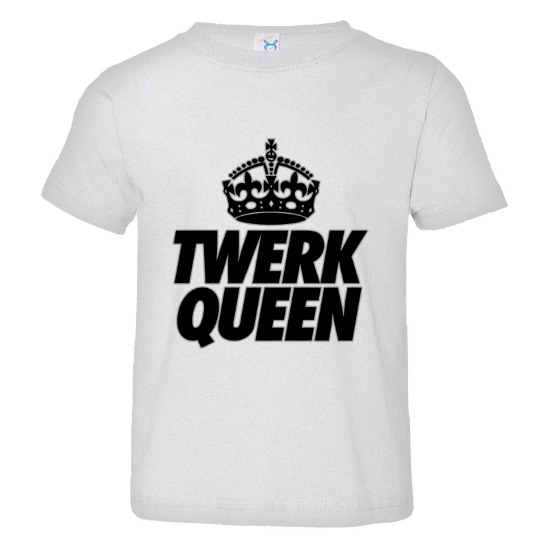 Toddler Twerk Queen Crazy Dancer High Quality Cotton T-Shirt - Fun Dance Costume for Kids Parties & Playtime