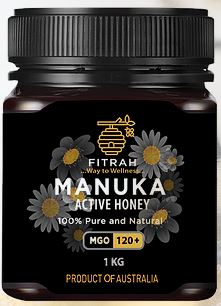 Premium Manuka Honey 1kg (2.2lb) MGO120+ UMF Certified - Raw & Unpasteurized New Zealand Honey for Immune Support, Digestion & Wellness - Perfect for Tea, Toast, Smoothies & Natural Remedies