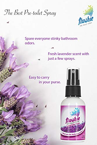 Travel Size Toilet Deodorizer Spray - Portable Bathroom Odor Eliminator for Poop Smell, Essential for Travel & Home Use - Freshens Air in Toilets, Cars, Camping & Small Spaces